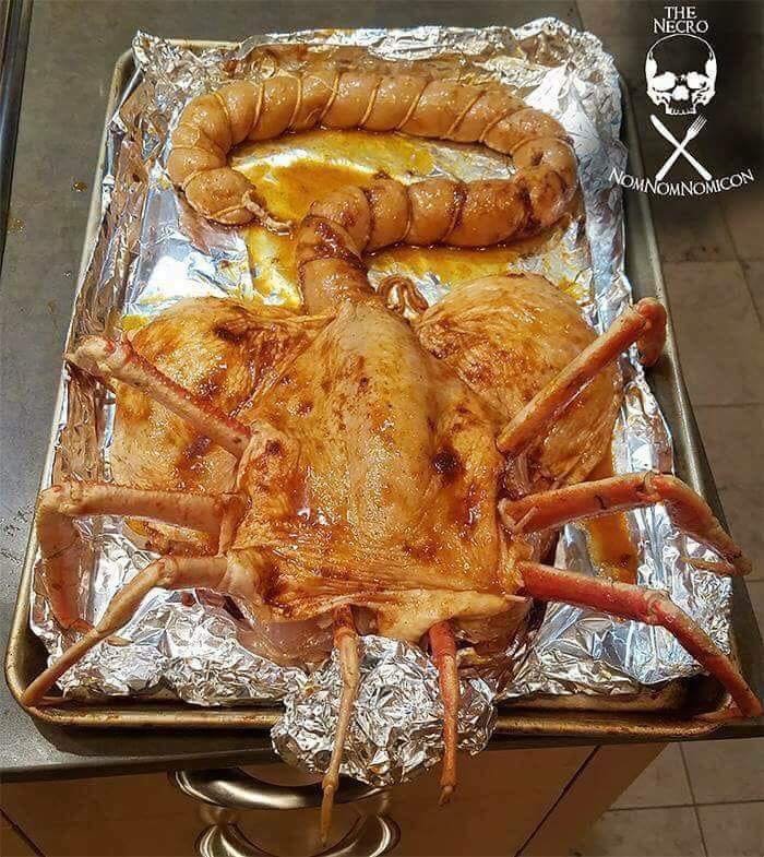 Facehugger from the oven