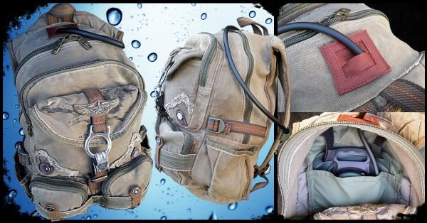 Hydration pack UPGRADE. Does not come with standard backpack!